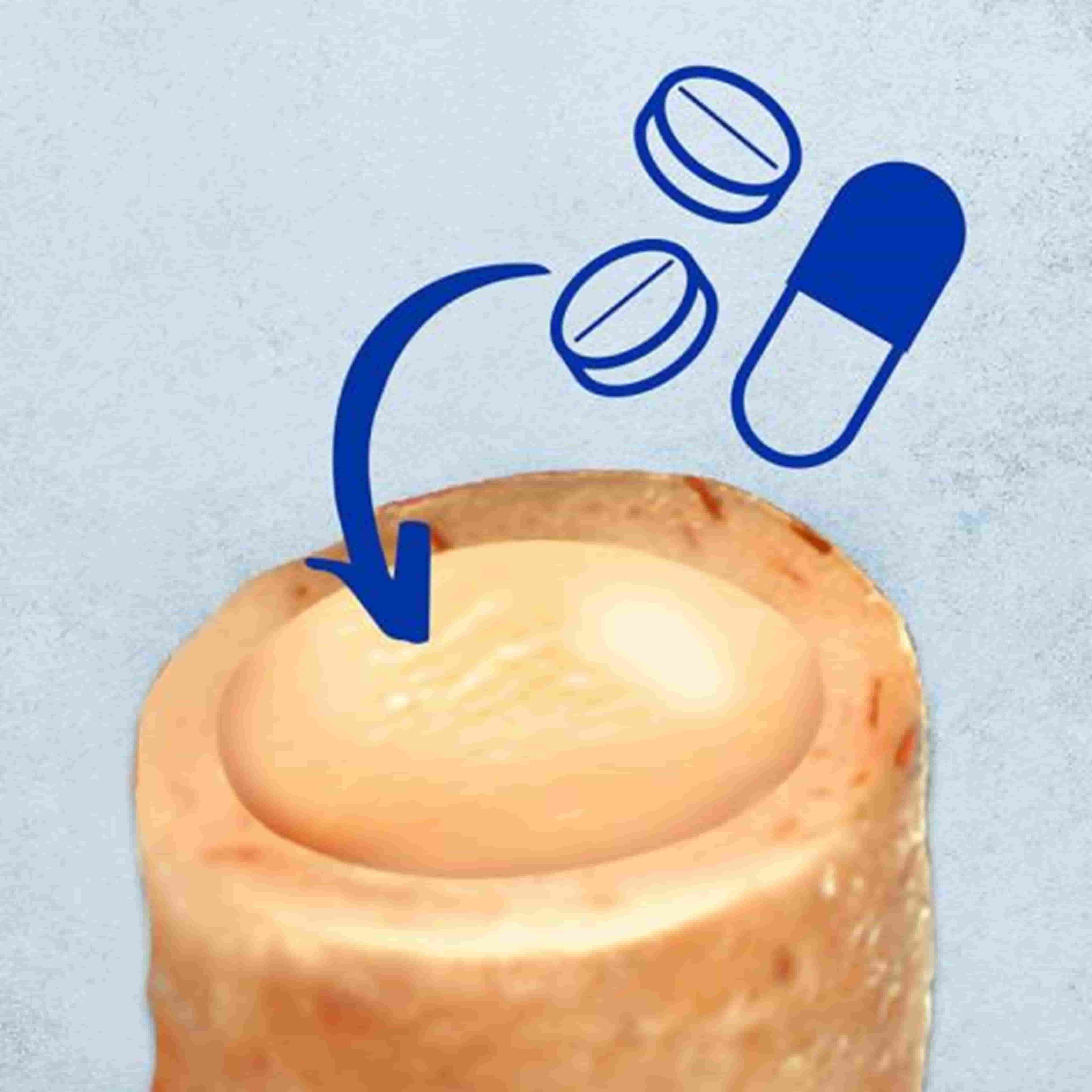 Esconde Pastillas Pequeñas Snack Churu Bites Receta de Atún y Queso para Gatos - Imagen 2